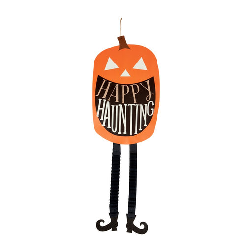 Mud Pie : Pumpkin Dangle Leg Hanger - Mud Pie : Pumpkin Dangle Leg Hanger