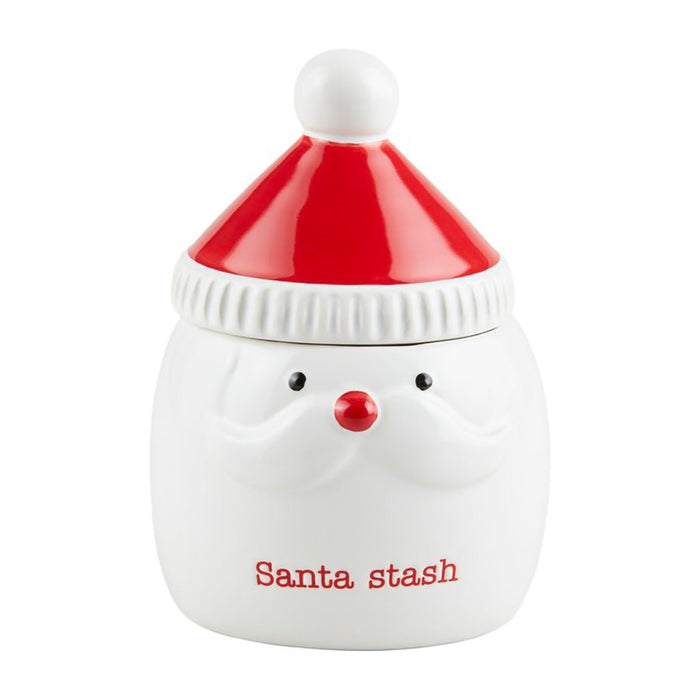 Mud Pie : Santa Candy Jar - Mud Pie : Santa Candy Jar