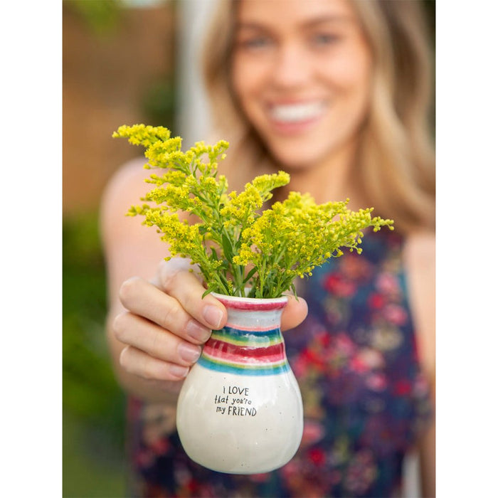 Natural Life : Favorite Bud Vase - Friend - Natural Life : Favorite Bud Vase - Friend