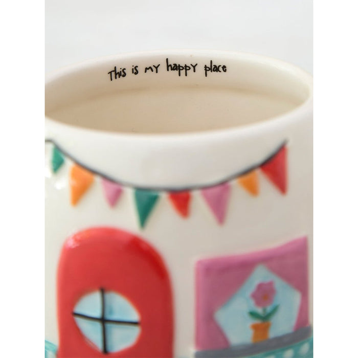 Natural Life : Folk Art Coffee Mug - Hazel The Camper - Natural Life : Folk Art Coffee Mug - Hazel The Camper