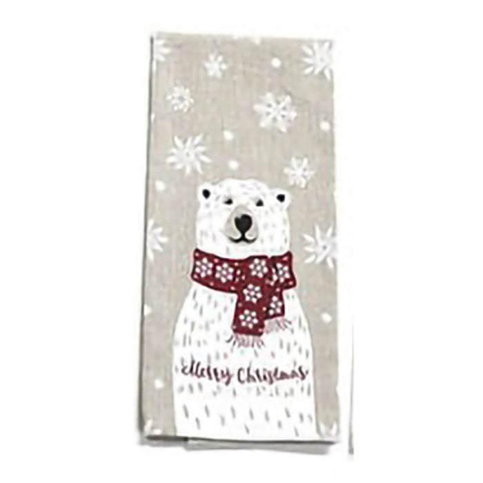 Nidico : Christmas Cheer Saying Tea Towel - Assorted - Nidico : Christmas Cheer Saying Tea Towel - Assorted