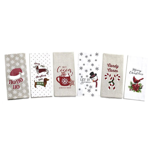 Nidico : Winter Holiday Printed Kitchen Towel - Assorted - Nidico : Winter Holiday Printed Kitchen Towel - Assorted