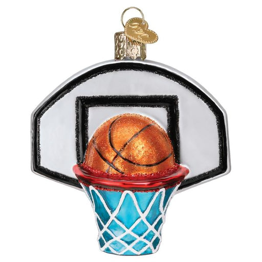 Old World Christmas : Basketball Hoop Ornament - Old World Christmas : Basketball Hoop Ornament