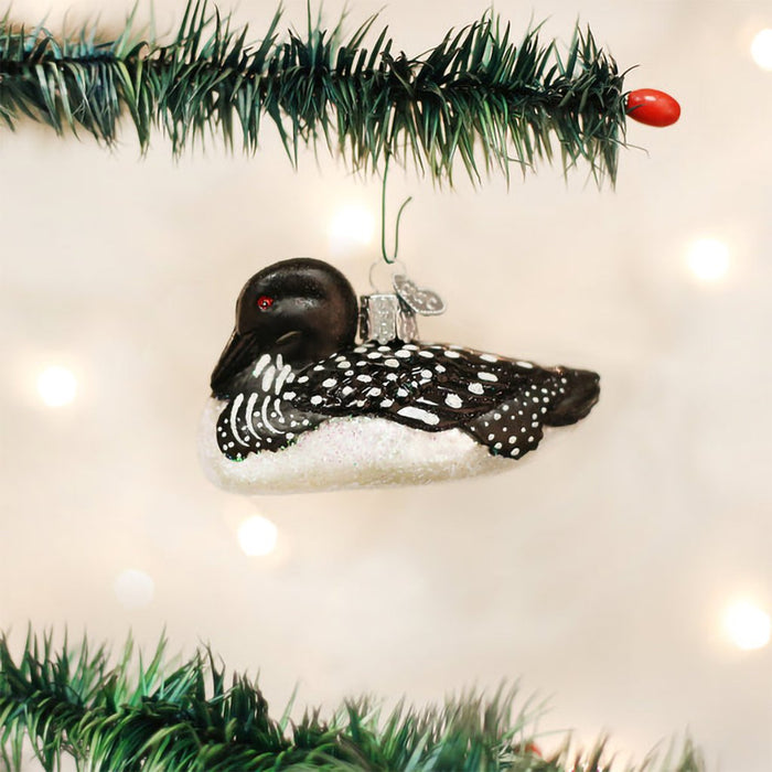 Old World Christmas : Loon Ornament - Old World Christmas : Loon Ornament