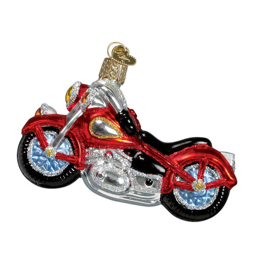 Old World Christmas : Motorcycle Ornament - Old World Christmas : Motorcycle Ornament