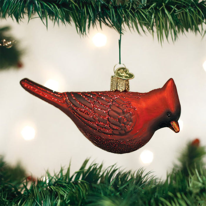 Old World Christmas : Northern Cardinal Ornament - Old World Christmas : Northern Cardinal Ornament