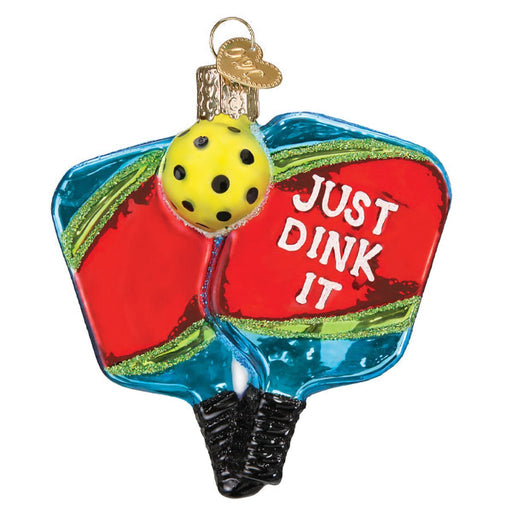 Old World Christmas : Pickleball Paddles Ornament - Old World Christmas : Pickleball Paddles Ornament