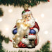 Old World Christmas : Santa's Puppy Love Ornament - Old World Christmas : Santa's Puppy Love Ornament