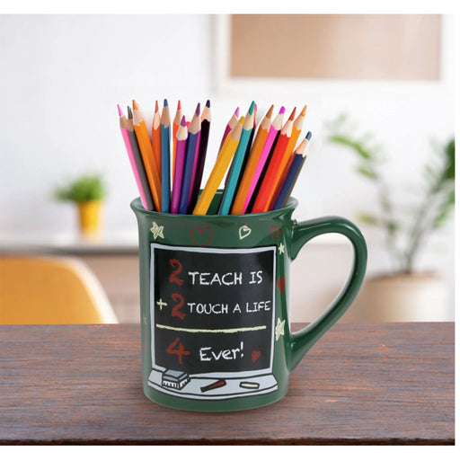 Our Name Is Mud : 2 Teach 4 Ever Teacher Mug - Our Name Is Mud : 2 Teach 4 Ever Teacher Mug