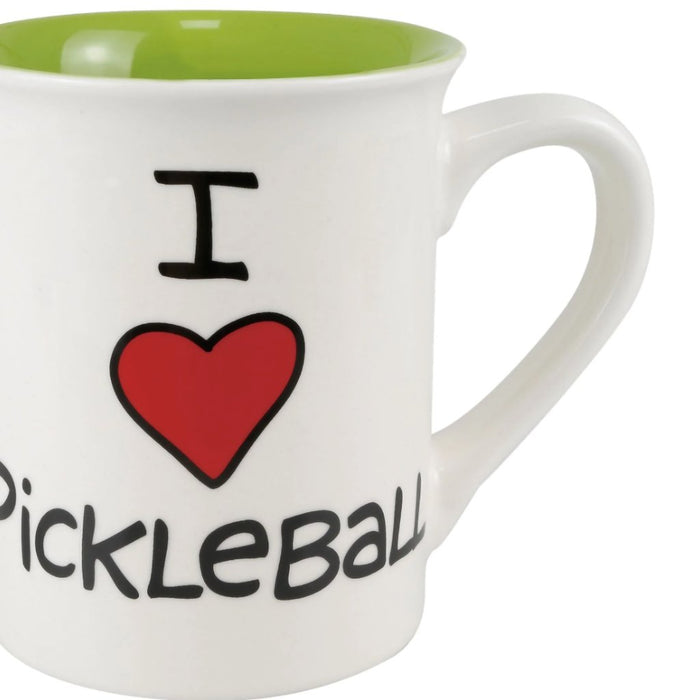 Our Name Is Mud : I Heart Pickleball Mug - Our Name Is Mud : I Heart Pickleball Mug