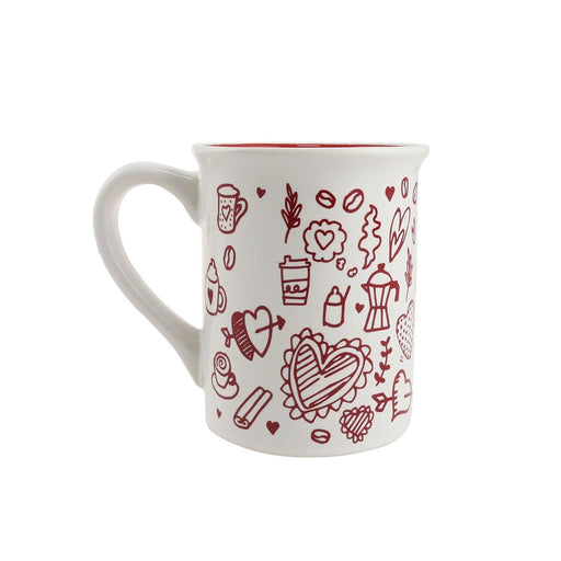 Our Name Is Mud : Love You Latte Mug 16 oz - Our Name Is Mud : Love You Latte Mug 16 oz