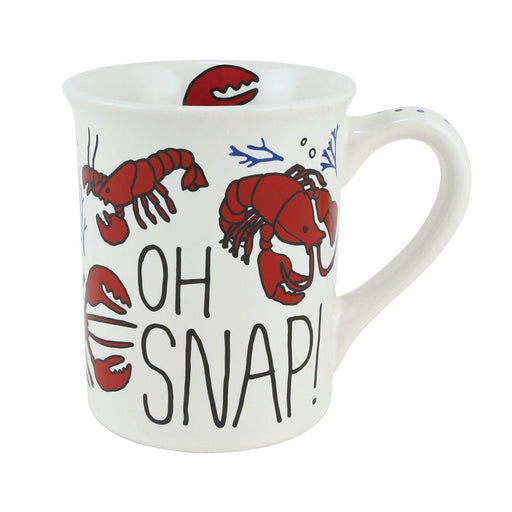 Our Name Is Mud : OH SNAP LOBSTER MUG - Our Name Is Mud : OH SNAP LOBSTER MUG