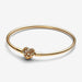 PANDORA : Celestial Heart Clasp Bangle Bracelet - PANDORA : Celestial Heart Clasp Bangle Bracelet