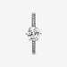 PANDORA : Clear Sparkling Crown Solitaire Ring - PANDORA : Clear Sparkling Crown Solitaire Ring