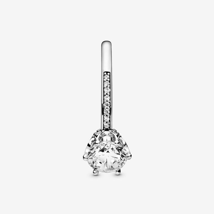 PANDORA : Clear Sparkling Crown Solitaire Ring - PANDORA : Clear Sparkling Crown Solitaire Ring