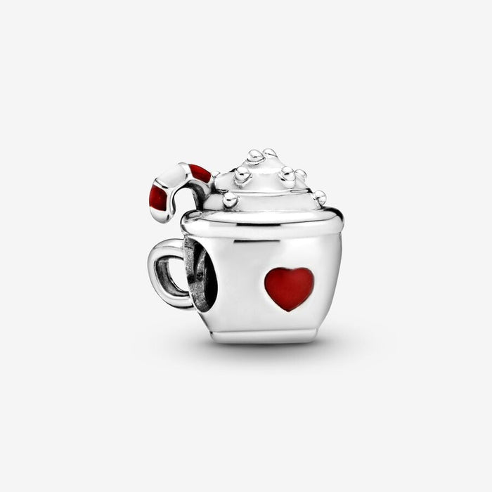 PANDORA : Cocoa and Candy Cane Charm - PANDORA : Cocoa and Candy Cane Charm