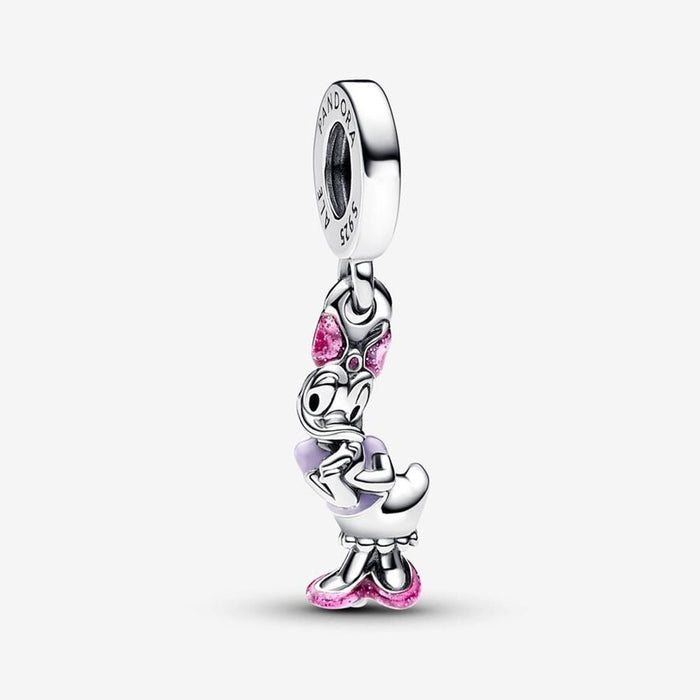 PANDORA : Disney Daisy Duck Dangle Charm - PANDORA : Disney Daisy Duck Dangle Charm