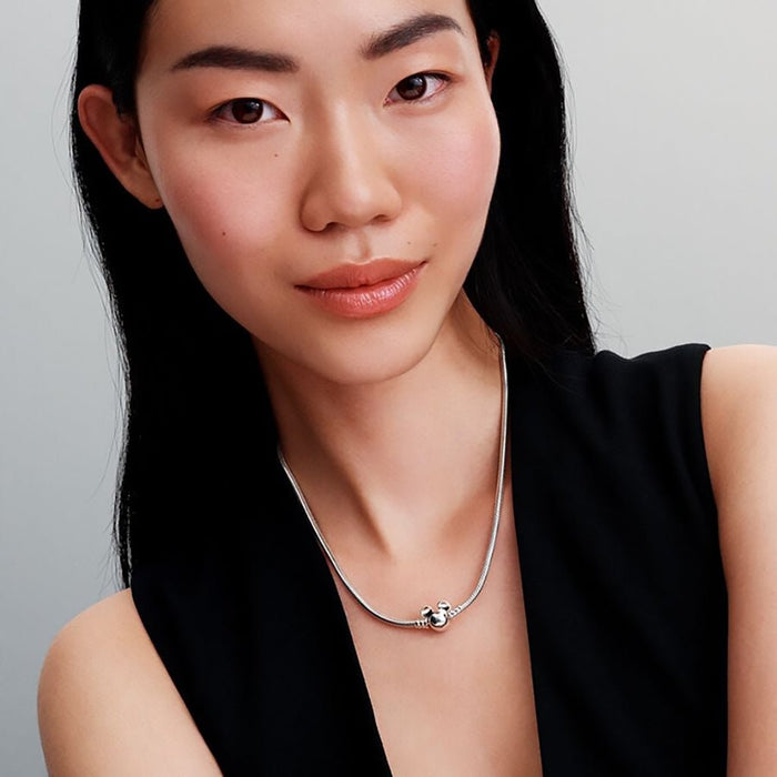 PANDORA Disney Mickey Mouse Snake Chain Necklace — Annies