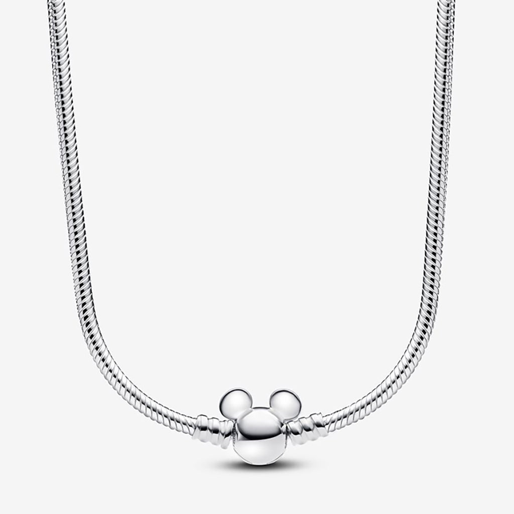 PANDORA : Disney Mickey Mouse Snake Chain Necklace - Annies