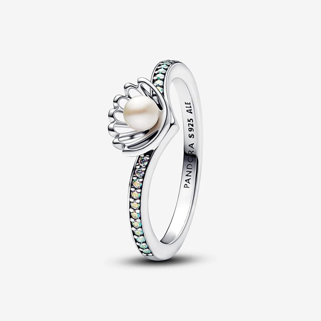 Hallmark Pandora Rings PANDORA : Disney Princess Ariel Shell Pearl Ring - Annies Hallmark and ...