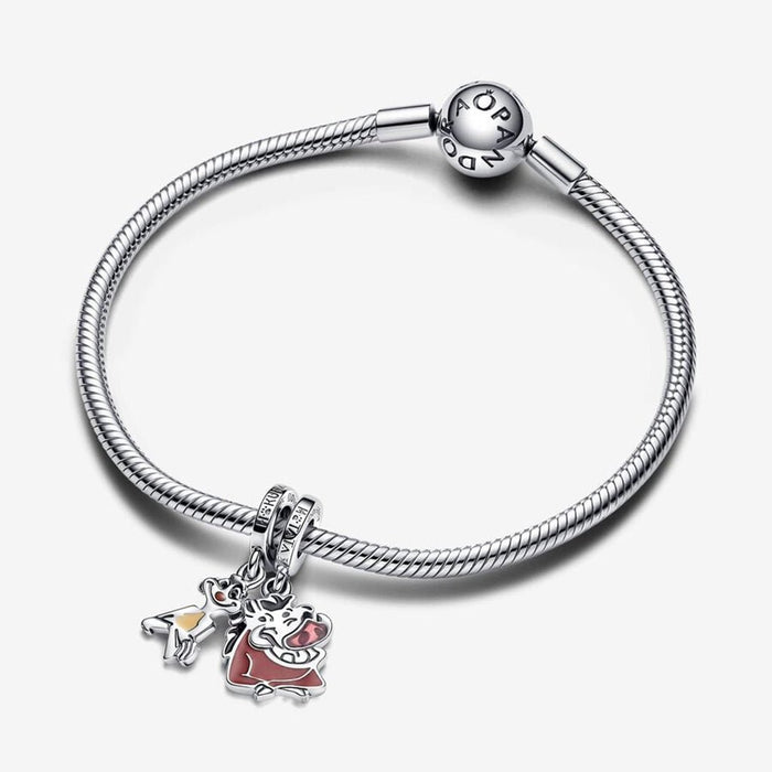 PANDORA : Disney The Lion King Timon & Pumbaa Splittable Dangle Charm - PANDORA : Disney The Lion King Timon & Pumbaa Splittable Dangle Charm