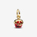 PANDORA : Disney Villains Evil Queen Apple Dangle Charm - PANDORA : Disney Villains Evil Queen Apple Dangle Charm