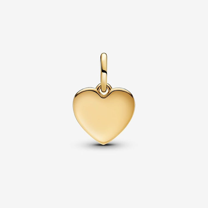 PANDORA : Engravable Love Heart Dangle Charm - PANDORA : Engravable Love Heart Dangle Charm