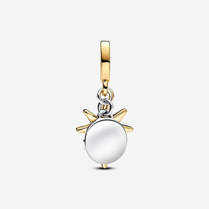 PANDORA : Engravable North Star Lab - grown Diamond Dangle Charm - PANDORA : Engravable North Star Lab - grown Diamond Dangle Charm