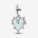 PANDORA : Friendship Opalescent Double Dangle Charm - PANDORA : Friendship Opalescent Double Dangle Charm