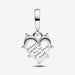 PANDORA : Friendship Opalescent Double Dangle Charm - PANDORA : Friendship Opalescent Double Dangle Charm