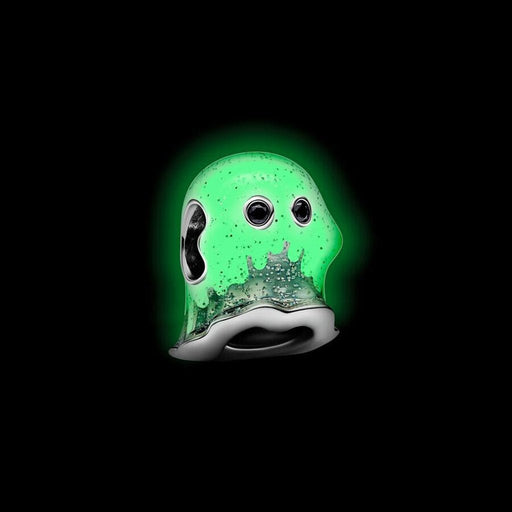 PANDORA : Glow - in - the - dark Boo Ghost Charm - PANDORA : Glow - in - the - dark Boo Ghost Charm