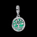 PANDORA : Glow - in - the - dark Infinity Tree Double Dangle Charm - PANDORA : Glow - in - the - dark Infinity Tree Double Dangle Charm