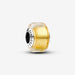 PANDORA : Golden Mini Murano Glass Charm - PANDORA : Golden Mini Murano Glass Charm