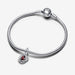 PANDORA : January Red Eternity Circle Dangle Charm - PANDORA : January Red Eternity Circle Dangle Charm