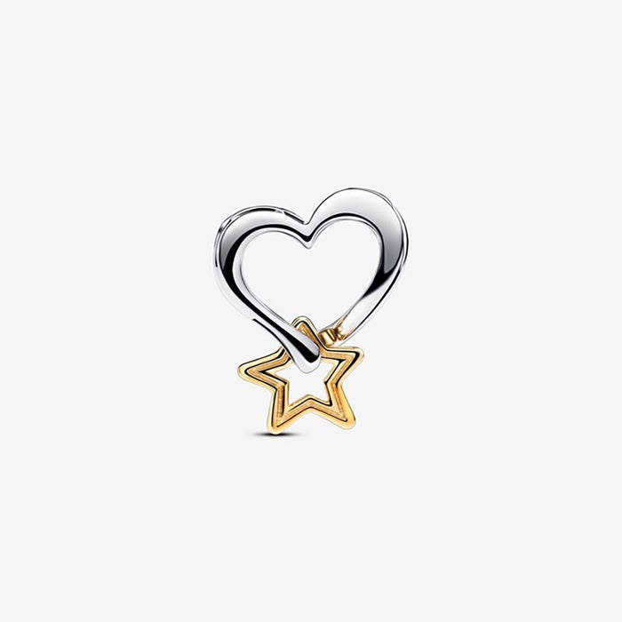 PANDORA : Lucky Star & Heart Charm - PANDORA : Lucky Star & Heart Charm