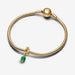 PANDORA : May Royal Green Eternity Circle Dangle Charm - PANDORA : May Royal Green Eternity Circle Dangle Charm