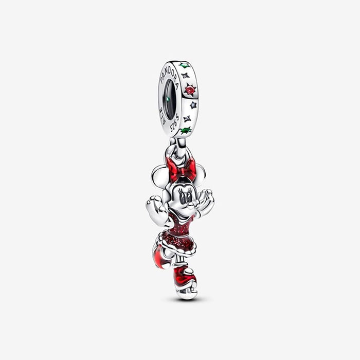 PANDORA : Minnie Mouse Ice Skating Dangle Charm - PANDORA : Minnie Mouse Ice Skating Dangle Charm