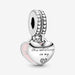 PANDORA : Mother & Daughter Hearts Dangle Charm - PANDORA : Mother & Daughter Hearts Dangle Charm