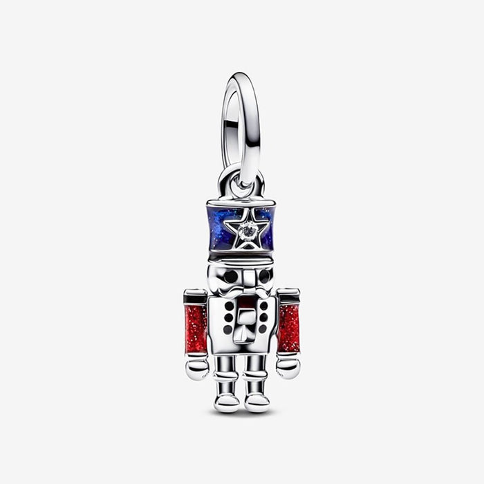 PANDORA : Moveable Nutcracker Dangle Charm - PANDORA : Moveable Nutcracker Dangle Charm