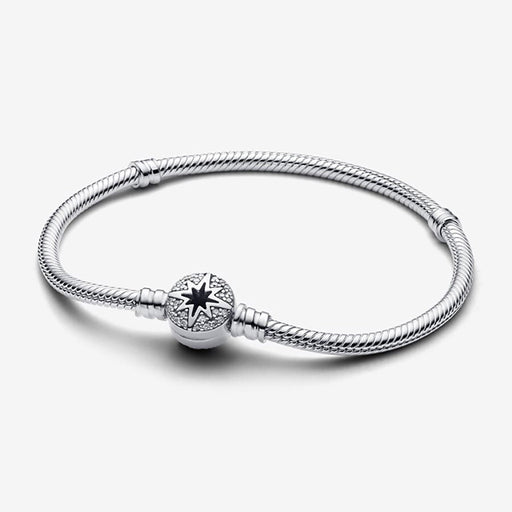 PANDORA : North Star Clasp Snake Chain Bracelet - PANDORA : North Star Clasp Snake Chain Bracelet