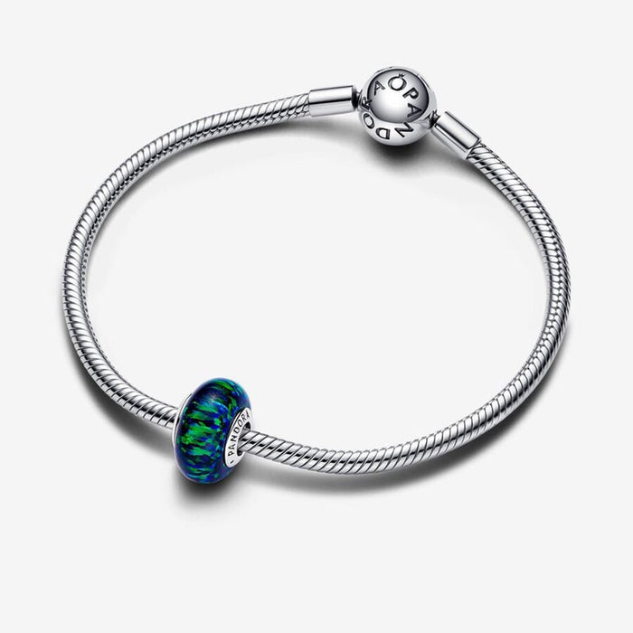 PANDORA : Opalescent Green Charm - PANDORA : Opalescent Green Charm