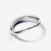 PANDORA : Organically Shaped Band Ring in Sterling Silver - PANDORA : Organically Shaped Band Ring in Sterling Silver