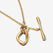 PANDORA : Organically Shaped Circles T - bar Necklace - PANDORA : Organically Shaped Circles T - bar Necklace