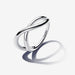 PANDORA : Organically Shaped Infinity Ring in Sterling Silver - PANDORA : Organically Shaped Infinity Ring in Sterling Silver