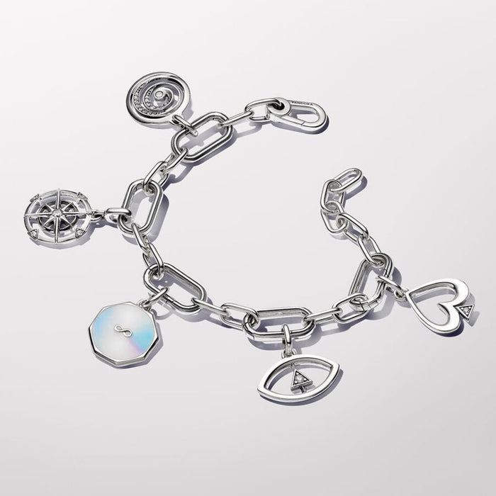 PANDORA : Pandora ME Five Openable Link Chain Bracelet - Silver - PANDORA : Pandora ME Five Openable Link Chain Bracelet - Silver