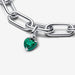 PANDORA : Pandora ME Green Chakra Heart Mini Dangle Charm - PANDORA : Pandora ME Green Chakra Heart Mini Dangle Charm