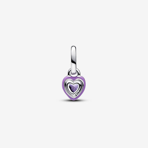 PANDORA : Pandora ME Purple Chakra Heart Mini Dangle Charm - PANDORA : Pandora ME Purple Chakra Heart Mini Dangle Charm