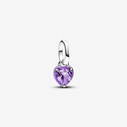 PANDORA : Pandora ME Purple Chakra Heart Mini Dangle Charm - PANDORA : Pandora ME Purple Chakra Heart Mini Dangle Charm