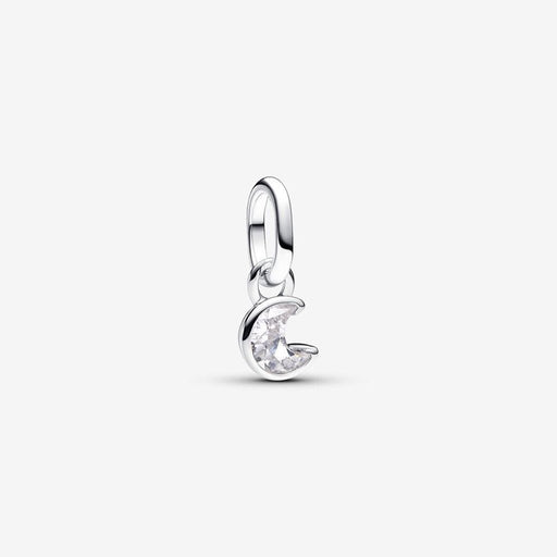 PANDORA : Pandora ME Sparkling Moon Mini Dangle Charm - PANDORA : Pandora ME Sparkling Moon Mini Dangle Charm