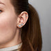 PANDORA : Round Sparkle Stud Earrings - PANDORA : Round Sparkle Stud Earrings